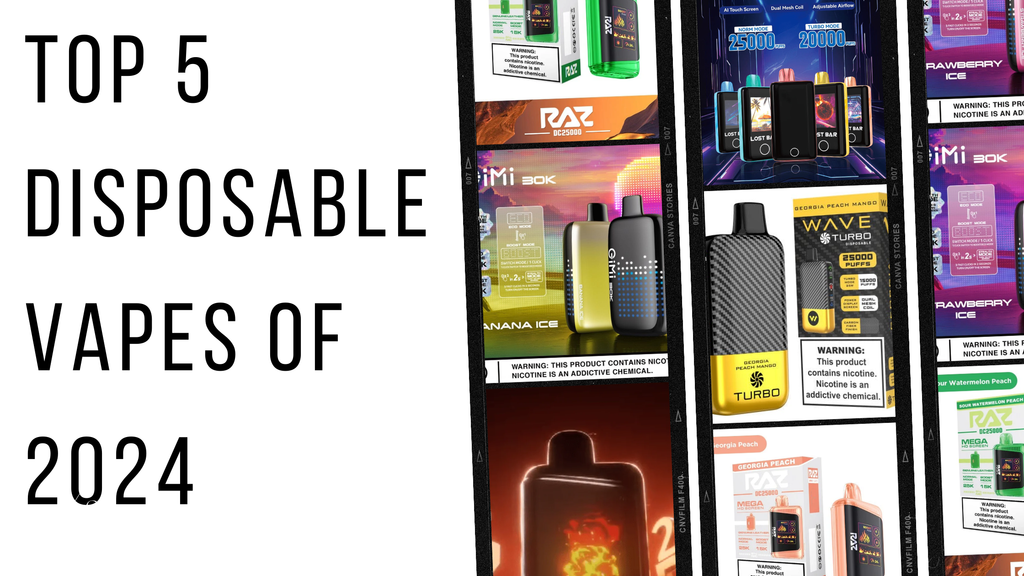 The 5 Best Disposable Vapes of 2024: Top Picks for Flavor and Performance