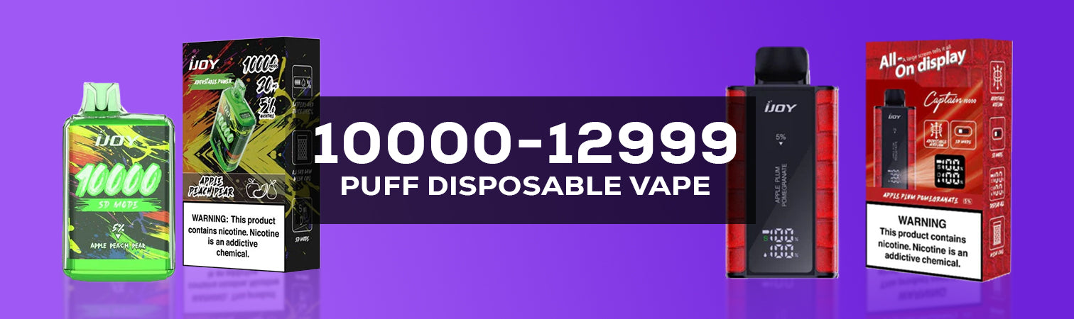 10000 - 12999 Puff Disposable Vape 10000 - 12999 Puff Disposable Vape