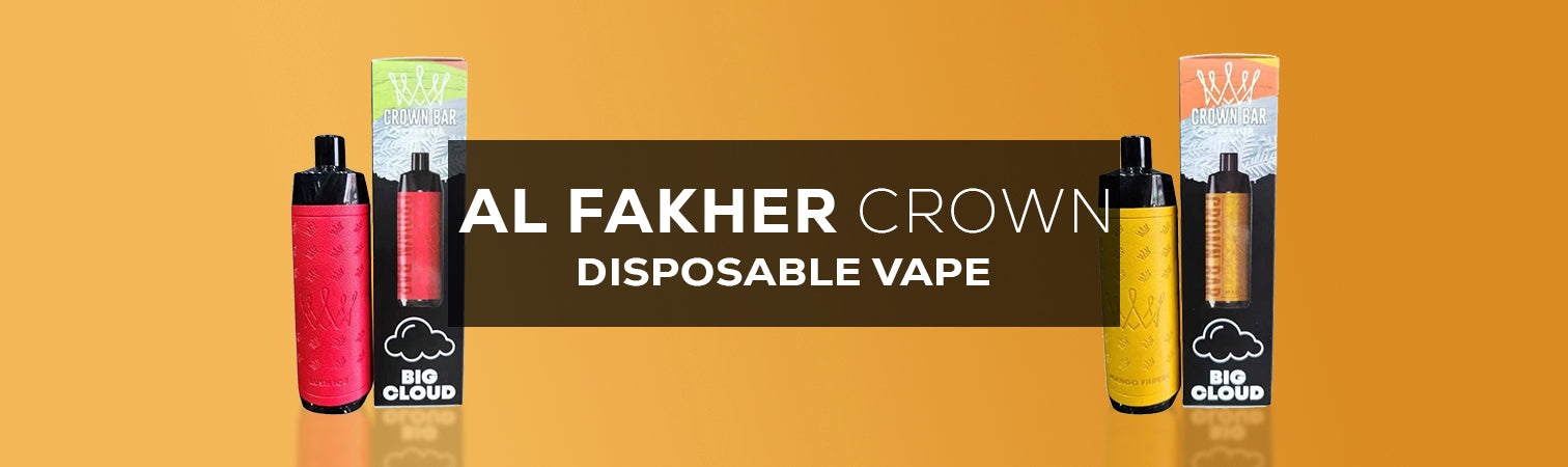 Discover Al Fakher Crown Bar Disposable Vapes Online Discover Al Fakher Crown Bar Disposable Vapes Online