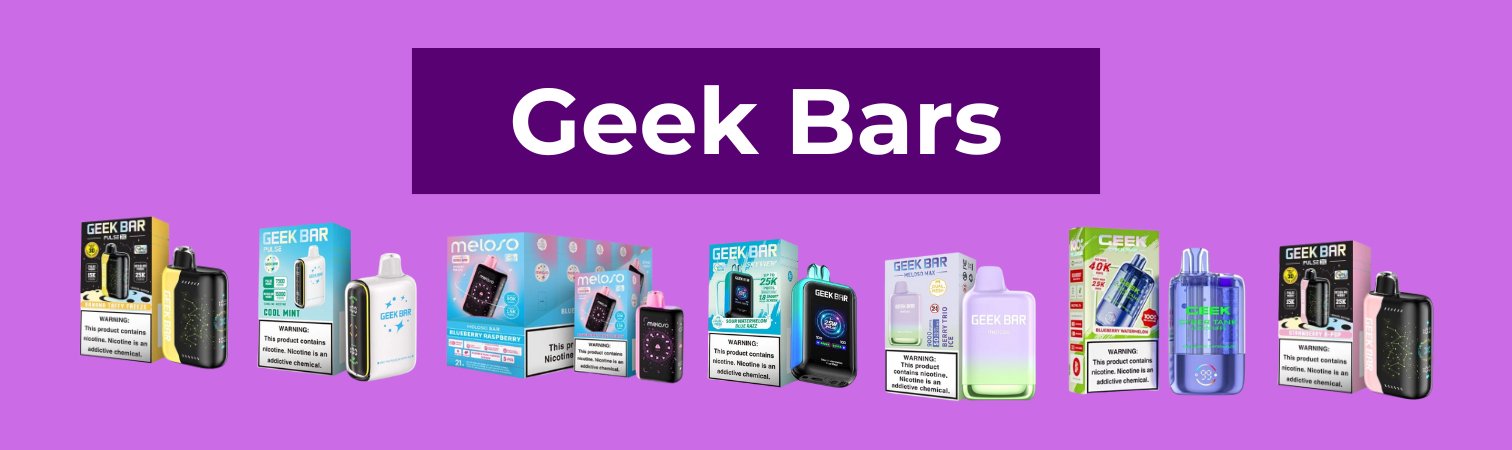 Geek Bar Collection - Premium Disposable Vapes Geek Bar Collection - Premium Disposable Vapes