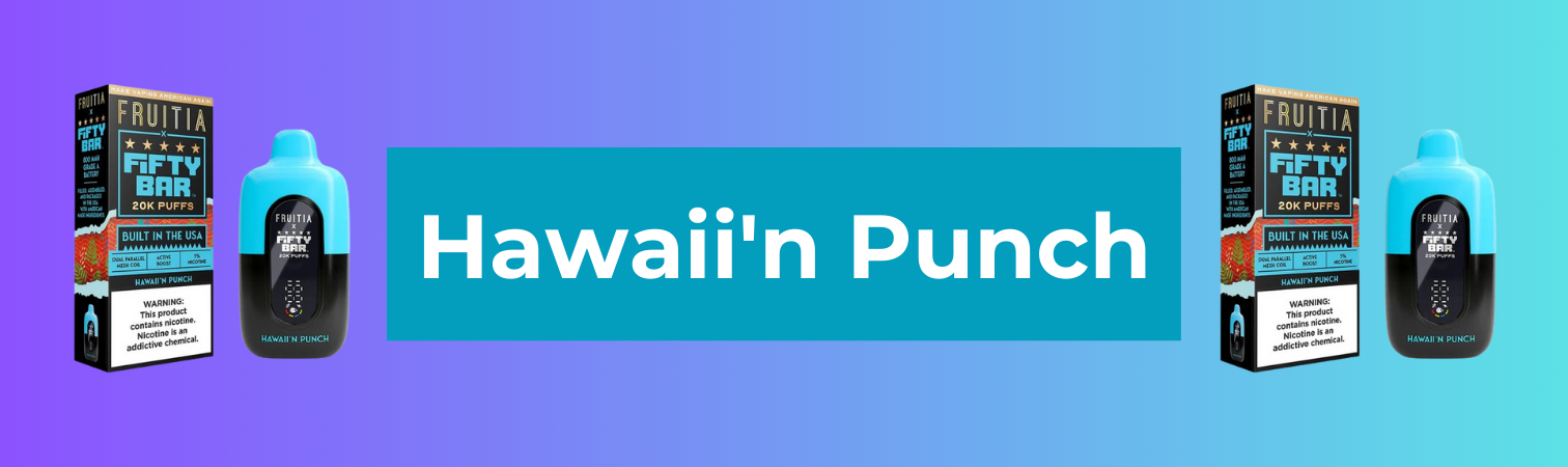 Hawaii'n Punch Flavor Disposable Vapes - Zmarksthespot