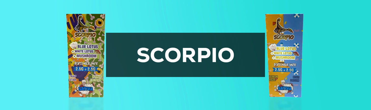 Scorpio Collection - Premium Astrology-Inspired Cannabis Scorpio Collection - Premium Astrology-Inspired Cannabis