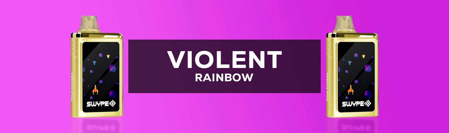 Violent Rainbow Flavor Disposable Vapes: Bold, Vibrant, Tasty