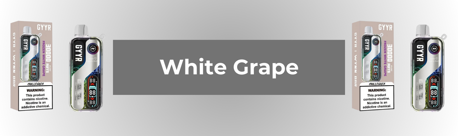 Premium White Grape Flavor Disposable Vapes Premium White Grape Flavor Disposable Vapes