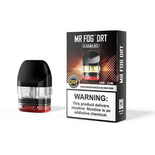 Load image into Gallery viewer, 0.4 & 0.8 OHM Mr Fog DRT Pods Replacement 2Pk 2.5ML