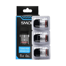 Load image into Gallery viewer, 0.8 Ω Smok Novo Pod M Meshed Replacement Pods 2ML 3 count