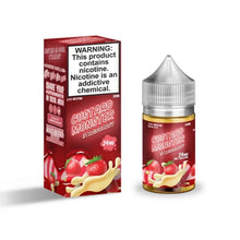 Load image into Gallery viewer, Strawberry Vanilla / 24 MG Custard Monster Swirl Salt E Liquid 30ML