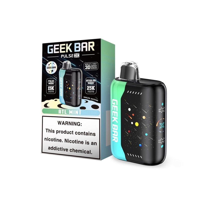 Geek Bar Pulse X ATL Mint Disposable Vape (Meteor Edition)