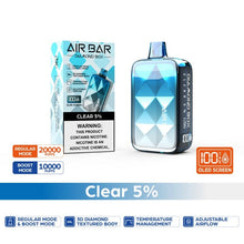Load image into Gallery viewer, Clear Air Bar Diamond Box Disposable Vape