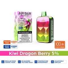 Load image into Gallery viewer, Kiwi Dragon Berry Air Bar Diamond Box Disposable Vape