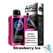 Load image into Gallery viewer, Strawberry Ice Airis Alpha Touch 20000 Disposable Vape