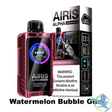 Load image into Gallery viewer, Watermelon Bubble Gum Airis Alpha Touch 20000 Disposable Vape