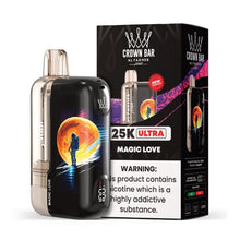 Load image into Gallery viewer, Magic Love / Single Al Fakher Crown Bar Ultra 25K Vape Disposable