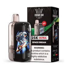 Load image into Gallery viewer, Space Dream / Single Al Fakher Crown Bar Ultra 25K Vape Disposable