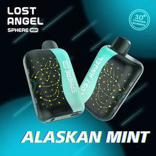 Load image into Gallery viewer, Alaskan Mint Lost Angel Sphere 35K Disposable Vape 35000