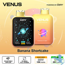 Cargar imagen en el visor de la galería, Banana Shortcake Ijoy Venus 25000 Disposable Vape