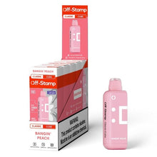 Load image into Gallery viewer, Bangin Peach Off Stamp Classic Cube 25000 Disposable Vape Pod