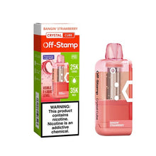 Cargar imagen en el visor de la galería, ( Pod Only ) - Charger Kit Required / Bangin’ Strawberry (Crystal Cube) Off Stamp X Cube Crystal Cube 35K