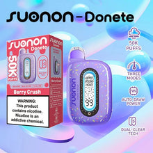 Load image into Gallery viewer, Berry Crush Suonon Donette 50K Disposable Vape