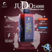 Load image into Gallery viewer, Berry Bubble Gum / Single TaijiZen Judo IJoy 24K Disposable Vape