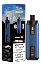 Cargar imagen en el visor de la galería, Berry Ice / Single Al Fakher Crown Bar Sound Disposable Vape 12000 Puffs