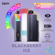 Load image into Gallery viewer, Blackberry Ice Ijoy Xp IO 50000 Disposable Vape