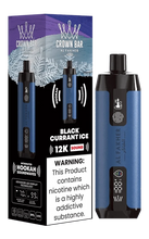 Load image into Gallery viewer, Blackcurrant Ice Crown Bar 12K Sound Al Fakher Disposable Vape