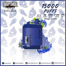 Load image into Gallery viewer, Single / Blue Gummy Snoopy Smoke Extra Tank Vape 15000 Puffs