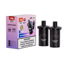 Load image into Gallery viewer, Blue Razz Cherry (Pod Only) Vfly hookah disposable kit 40K