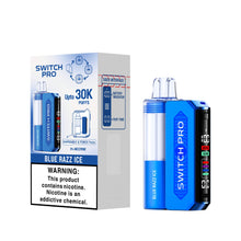 Load image into Gallery viewer, Blue Razz Ice (Pod Kit) Switch Pro Disposable 30000