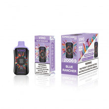 Cargar imagen en el visor de la galería, Blue Rancher (Landmark Edition) Viho Supercharge Pro 20000 Cosmic Edition Disposable Vape
