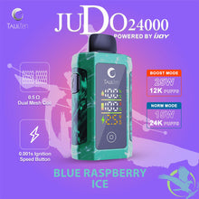 Load image into Gallery viewer, Blue Raspberry Ice / Single TaijiZen Judo IJoy 24K Disposable Vape