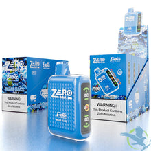 Cargar imagen en el visor de la galería, Blue Razz Zero Bar Exotic Edition 7500 Puff Zero Nicotine Disposable