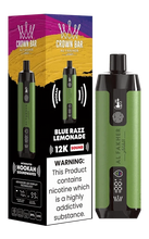 Cargar imagen en el visor de la galería, Blue Razz Lemonade / Single Al Fakher Crown Bar Sound Disposable Vape 12000 Puffs