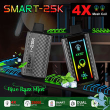 Load image into Gallery viewer, Blue Razz Mint Onee Stick Smart TC25K Disposable Vape