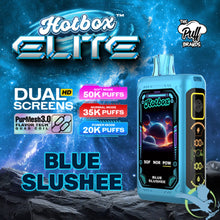 Cargar imagen en el visor de la galería, Blue Slushee Hotbox Elite Disposable Vape upto 50K