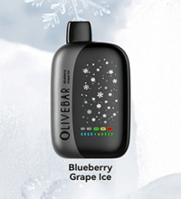 Cargar imagen en el visor de la galería, Blueberry Grape Ice Olive Bar Ice 50K Disposable Vape