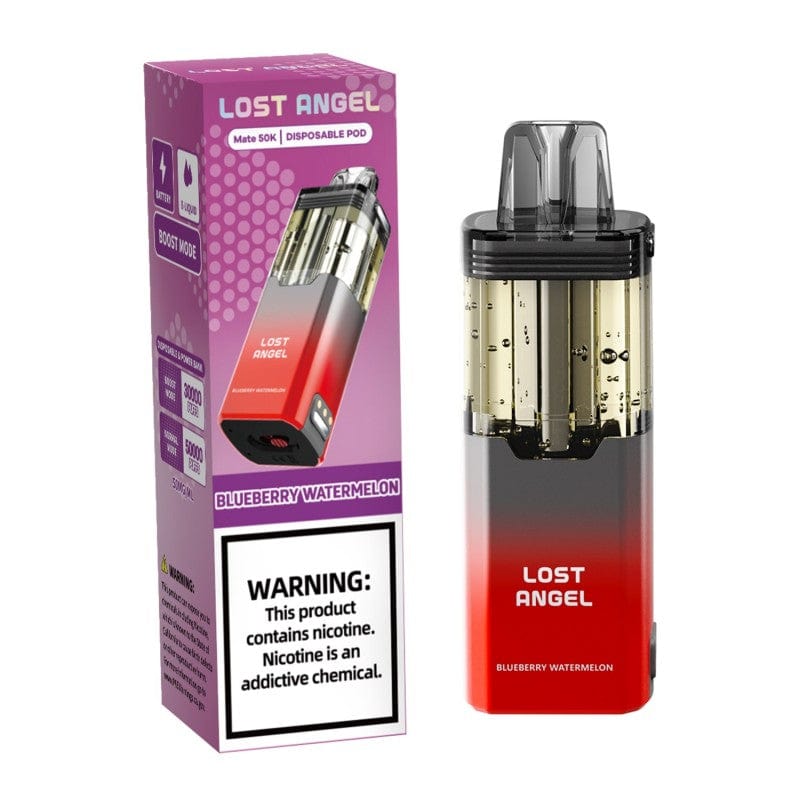 Blueberry Watermelon Lost Angel Vape Mate Disposable 50K