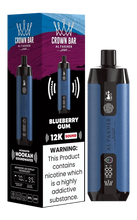Load image into Gallery viewer, Blueberry Gum Crown Bar 12K Sound Al Fakher Disposable Vape