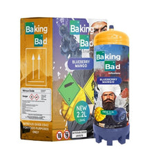 Load image into Gallery viewer, Blueberry Mango Baking Bad Cylinder Charger 1365Gm 2.2L
