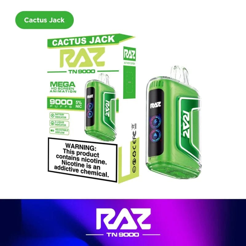 Cactus Jack Raz TN9000 Disposable Vape | Price $ 15.99 Cactus Jack Raz TN9000 Disposable Vape | Price $ 15.99