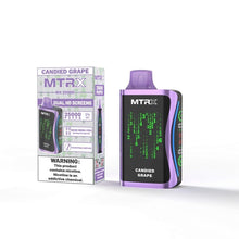 Cargar imagen en el visor de la galería, Candied Grape MTRX MX 25000 Disposable Vape