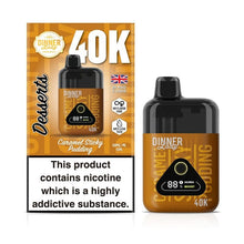 Load image into Gallery viewer, Caramel Sticky Pudding Dinner Lady DL40K Desserts Disposable