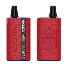 Cargar imagen en el visor de la galería, Cherry Cola Kori Pocket Hookah Vape 40000 Puffs