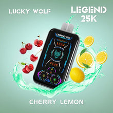 Load image into Gallery viewer, Cherry Lemon Lucky Wolf Legend 25K Disposable