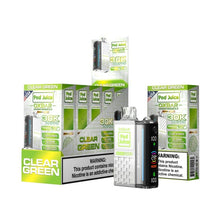 Load image into Gallery viewer, Clear Green (Capricorn II) (Zodiac Edition) Pod Juice Oxbar Magic Maze 2 30K Disposable Vape