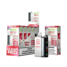 Load image into Gallery viewer, Clear Red (Aries II) (Zodiac Edition) Pod Juice Oxbar Magic Maze 2 30K Disposable Vape