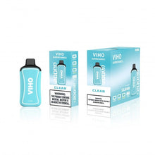 Cargar imagen en el visor de la galería, 10 Pack / Clear Blue (New) VIHOOO Supercharge 20K Disposable Vape