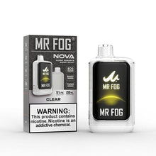 Load image into Gallery viewer, Clear Mr Fogg Nova 36K Disposable Vape