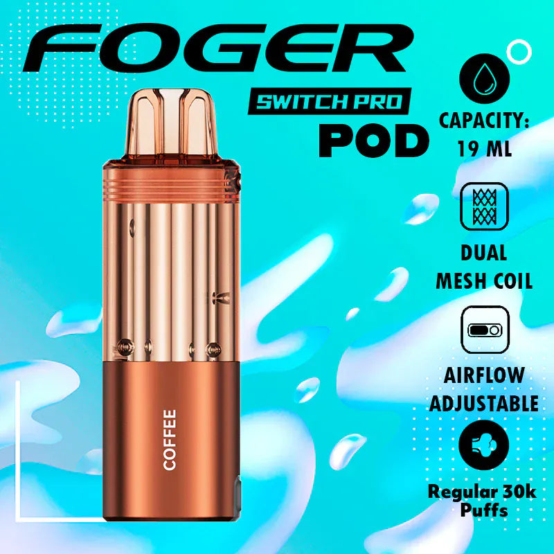 Coffee Foger Vape 30K Switch Pro | Same Day Shipping Coffee Foger Vape 30K Switch Pro | Same Day Shipping